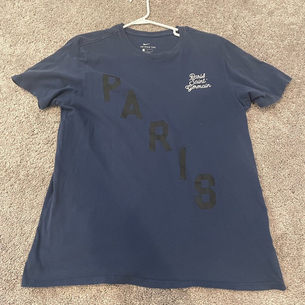 Nike Paris St-German PSG France T-shirt Tee Shirt Men’s Medium M EUC